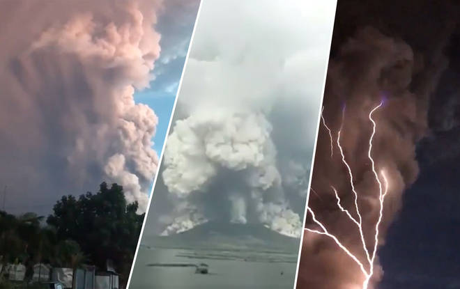 The terrifying volcano is the second most active in the Philippines