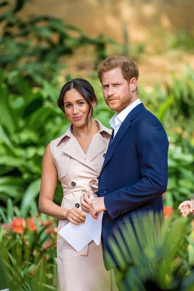 Meghan Markle and Prince Harry revealed last week they were to step down as senior royals