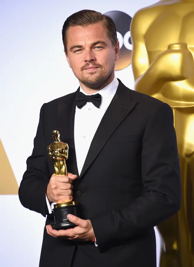 Leonardo DiCaprio is up for best actor in a leading role this year