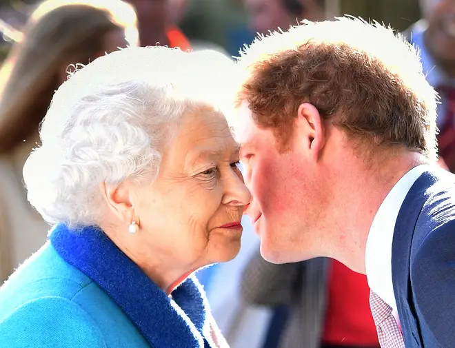 The Queen said she is "entirely supportive" of Meghan and Harry