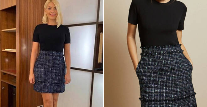 Holly Willoughby's dress is from Ted Baker