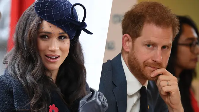The Duchess of Sussex was not with Prince Harry during the meeting