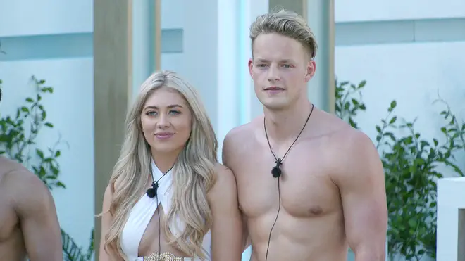 Ollie was coupled up with Paige on Love Island