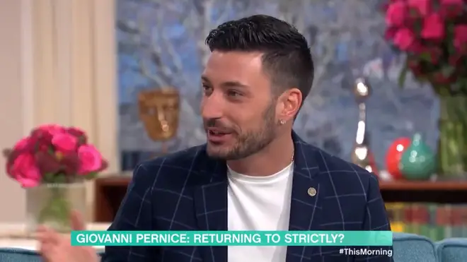 Giovanni grilled Holly over appearing on Strictly