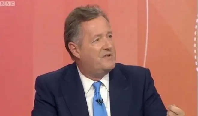 Piers has spoken out on Twitter, slamming the royal