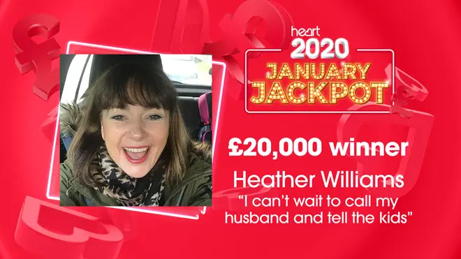 Heather Williams won £20,000 on Friday morning