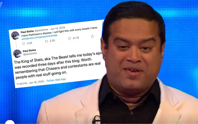 Paul Sinha has hit out at trolls