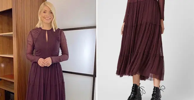 Holly Willoughby's dress is in the sale
