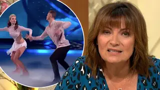 Lorraine 'let slip' Caprice won't be back on Dancing On Ice