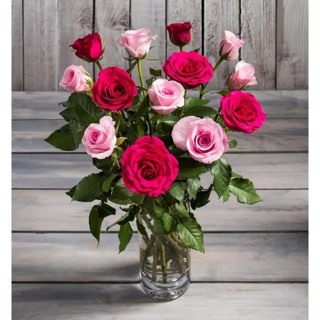 Morrison's is selling pink and red roses for £6