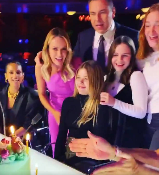 Amanda Holden celebrated her daughter's birthday