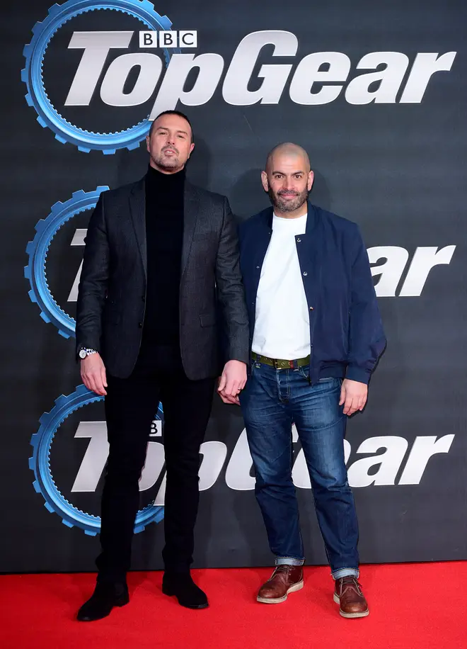 Paddy and Chris were at the Top Gear premiere the night before