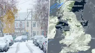 There could be snow this weekend