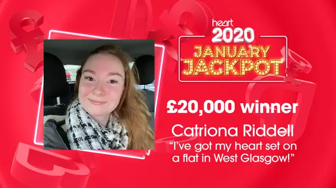 Catriona Riddell won £20,000 on Thursday morning