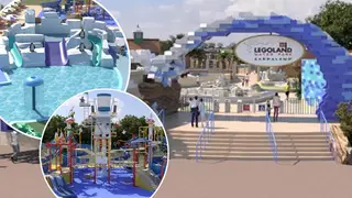 Inside the new Legoland waterpark