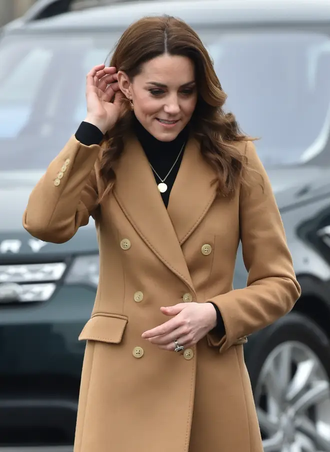 It seems Kate has taken inspiration from sister-in-law Meghan Markle with this jewellery choice