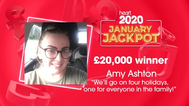 Amy is heading off on holiday after holiday after her £20,000 win