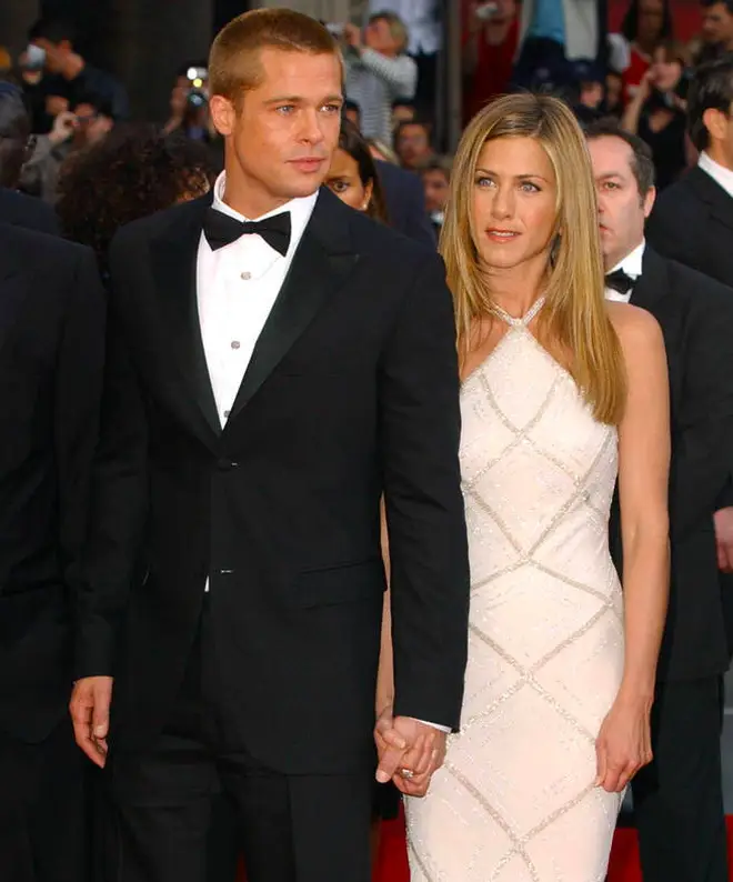 Brad Pitt and Jennifer Aniston split in 2005