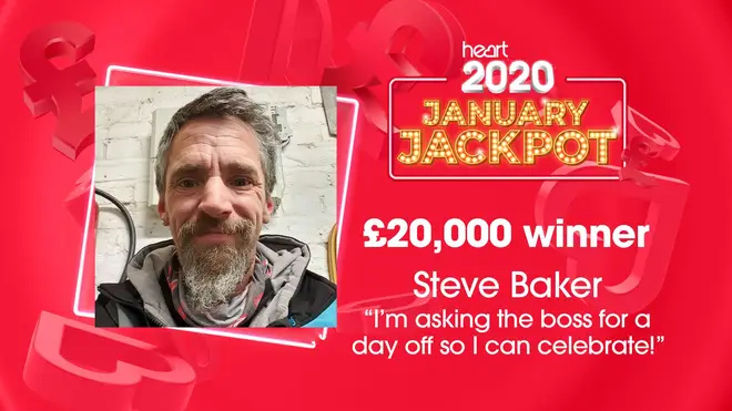 Big-hearted Steven hopes to celebrate his win with a day off!