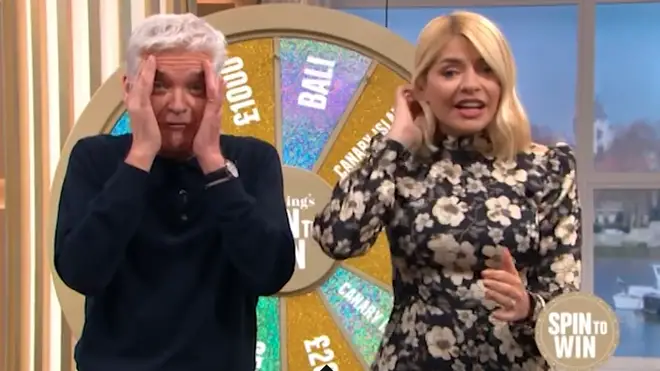 Holly and Phil were horrified when one caller said a naughty word