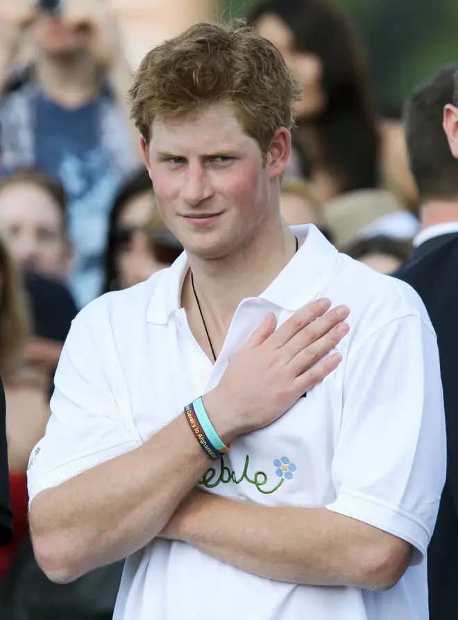 Prince Harry pictured in 2009, around the time he was linked to Caroline Flack