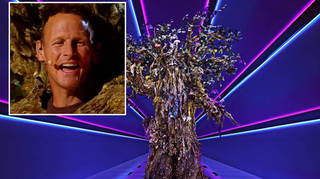 Teddy Sheringham was unmasked as The Tree