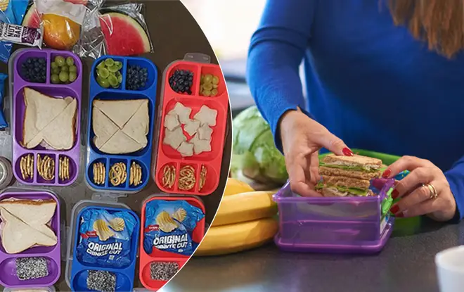 The lunchboxes have been slammed by parents