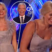 Holly's dress was almost ripped off during Dancing On Ice