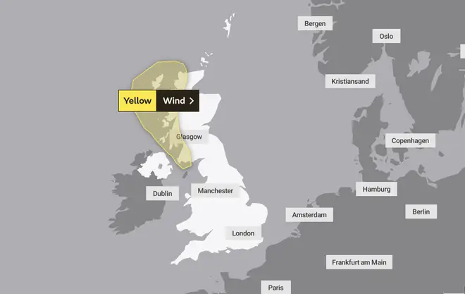 There are currently warnings across Scotland
