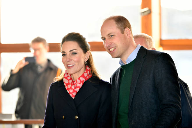 Kate and William were in South Wales for a number of engagements