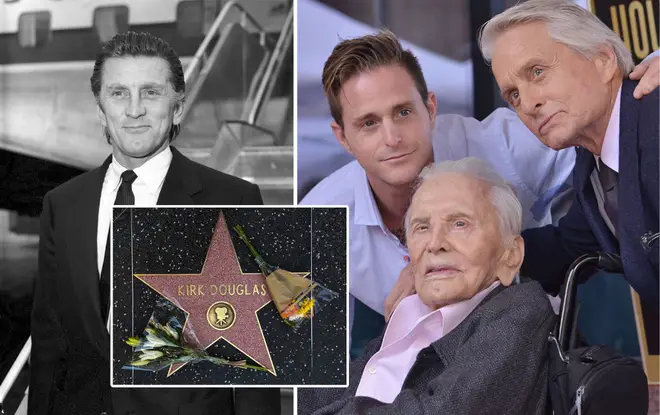 The actor is father to Oscar-winner Michael Douglas