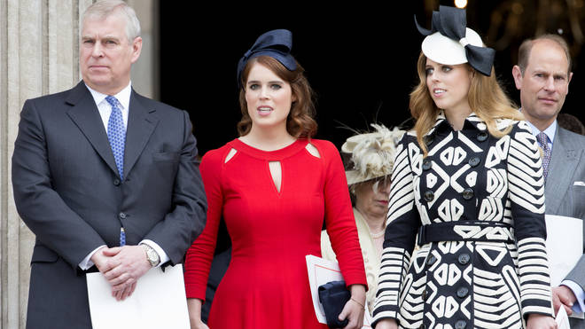 Prince Andrew will walk Princess Beatrice down the aisle