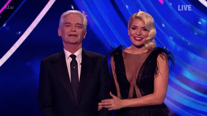 Holly Willoughby placed a loving hand on Phillip Schofield's arm as he welled up