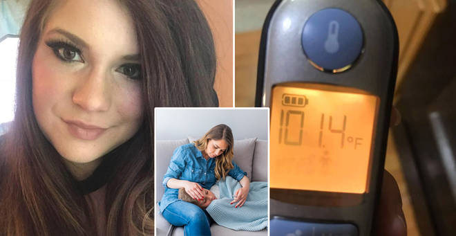 The mum has urged parents to keep their kids at home when unwell