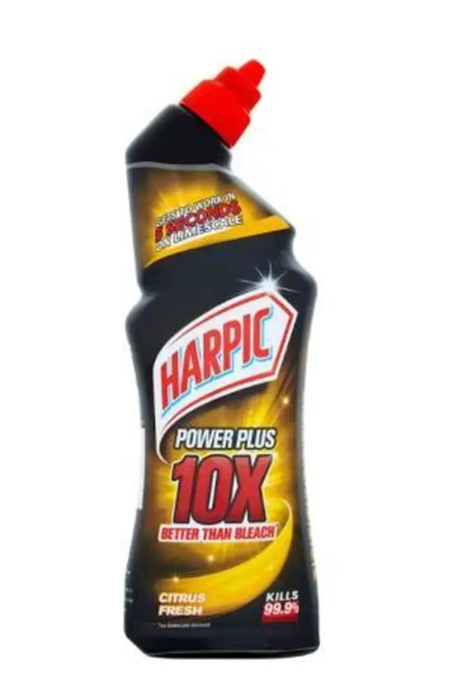 Harpic's cleaning solution only costs a pound