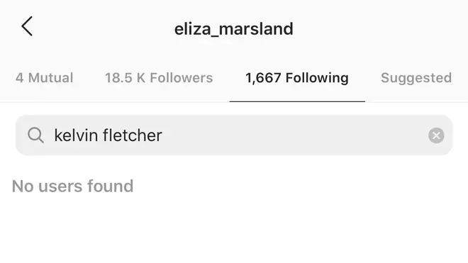 However, Eliza still hasn't followed Kelvin back