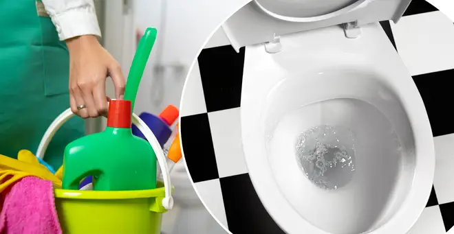 The plumber has warned against the popular cleaning hack (stock images)