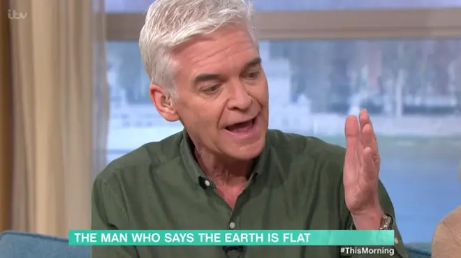 Phillip Schofield questioned Mark over seeing the curvature of the earth