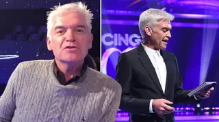 Phillip Schofield was supported by his Dancing On Ice co-stars