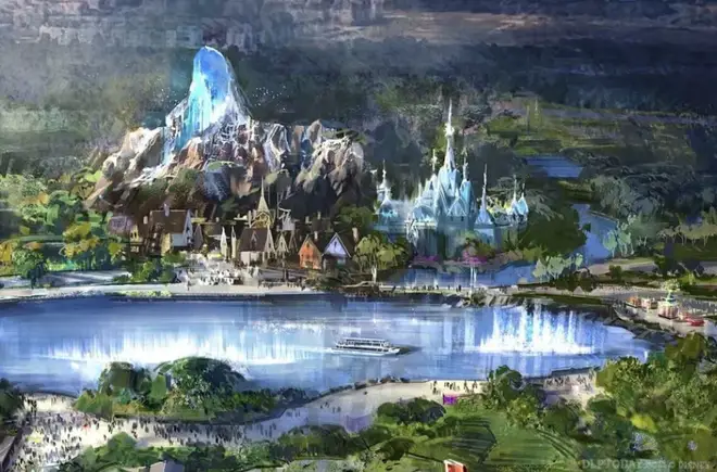 Disneyland Paris Frozen Land
