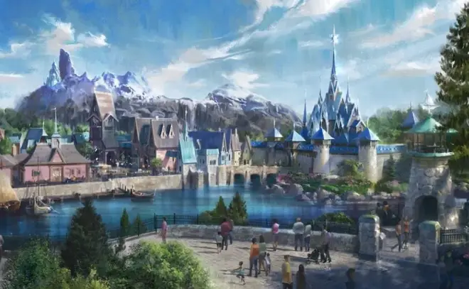 Disneyland Paris Frozen Land
