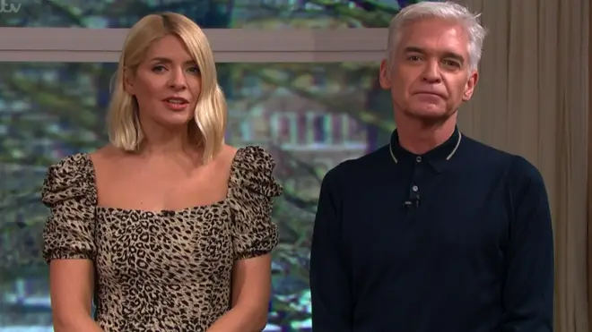 Holly Willoughby and Phillip Schofield on This Morning