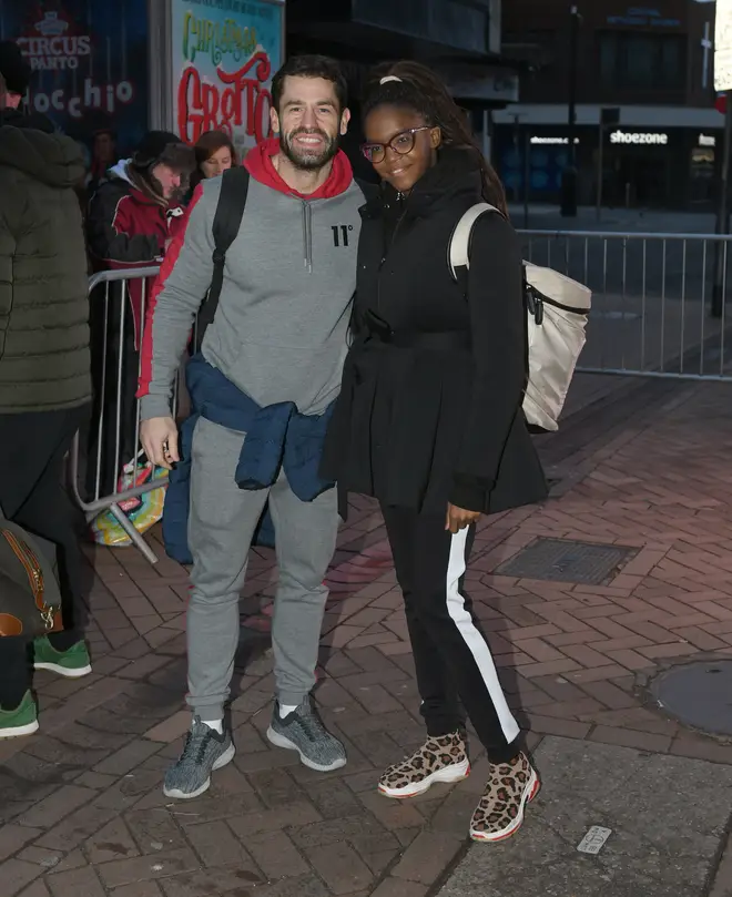 Kelvin and Oti won Strictly together in 2019