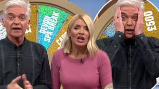 Holly Willoughby and Phillip Schofield were left shocked as the caller admitted he was with a patient