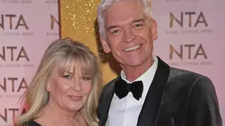Stephanie Lowe and Phillip Schofield at the NTAs in January 2020
