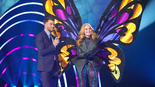 Patsy Palmer was revealed as the Butterfly