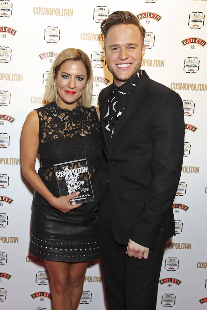 Olly Murs and Caroline Flack pictured in 2015