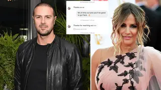 Paddy McGuinness shared screenshots of his texts with Caroline Flack