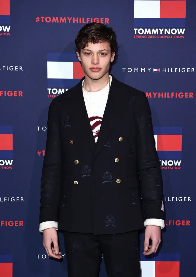 Bobby worked the red carpet at Tommy Hilfiger