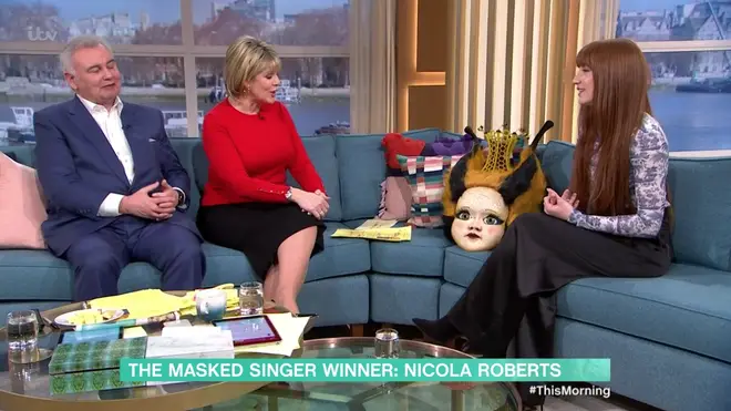Nicola Roberts was crowned the winner of The Masked Singer at the weekend